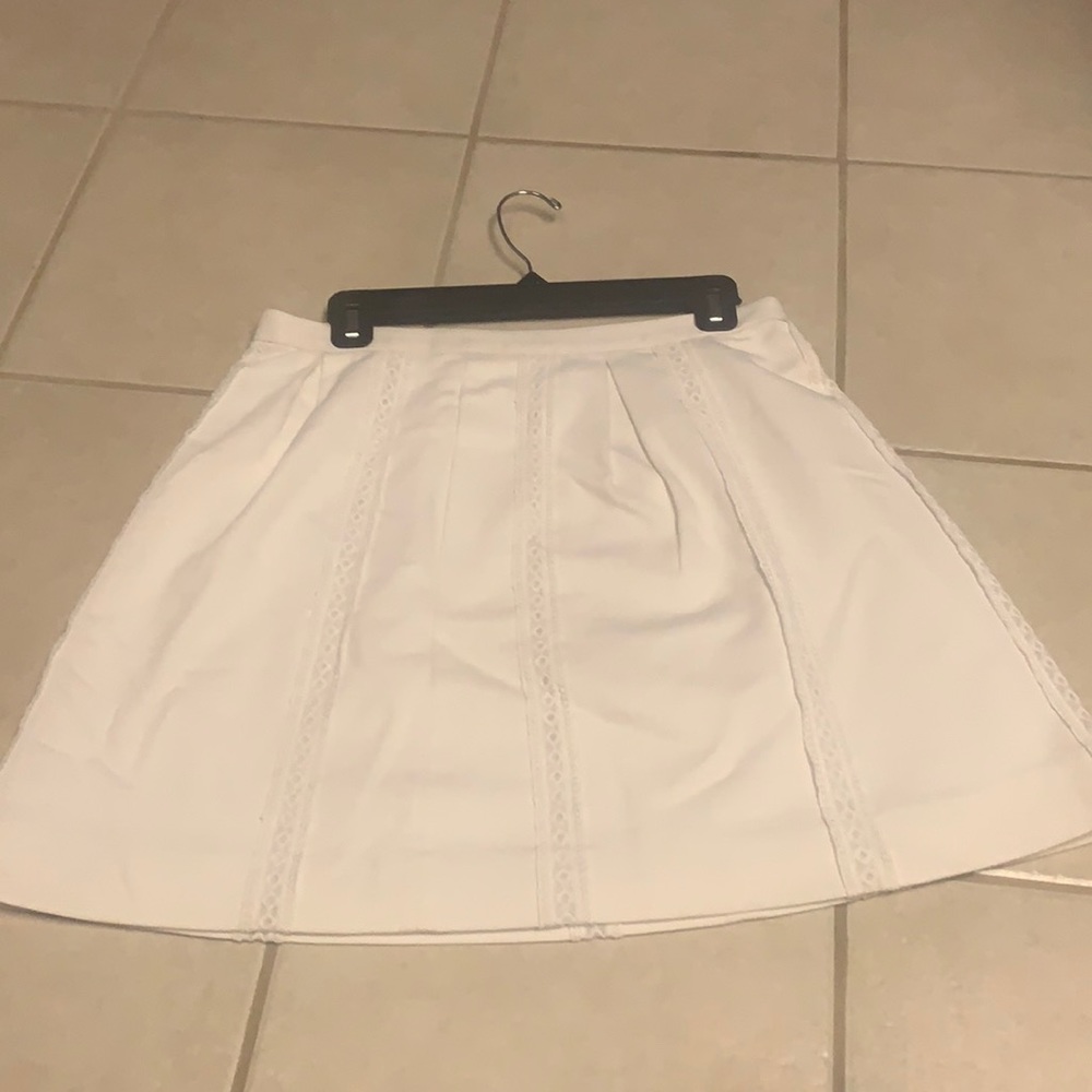 White Jcrew Skirt
